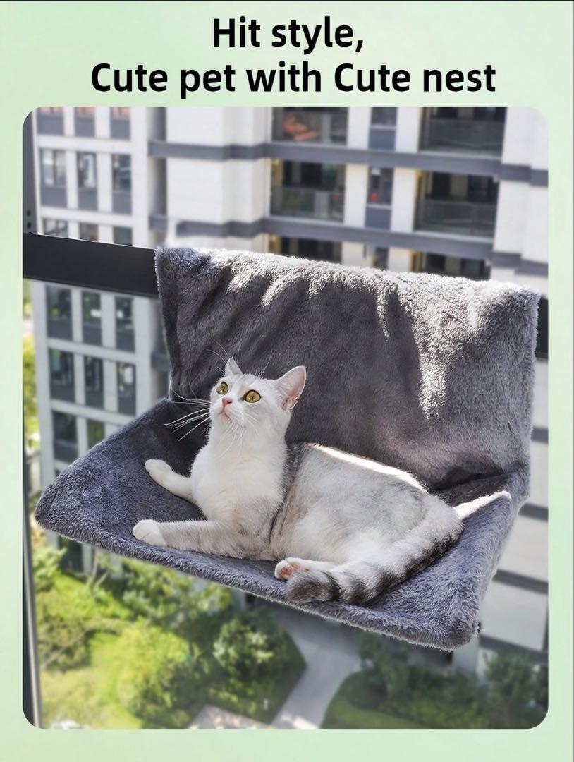 ふわふわ 猫 ハンモック ねこの写真3枚目