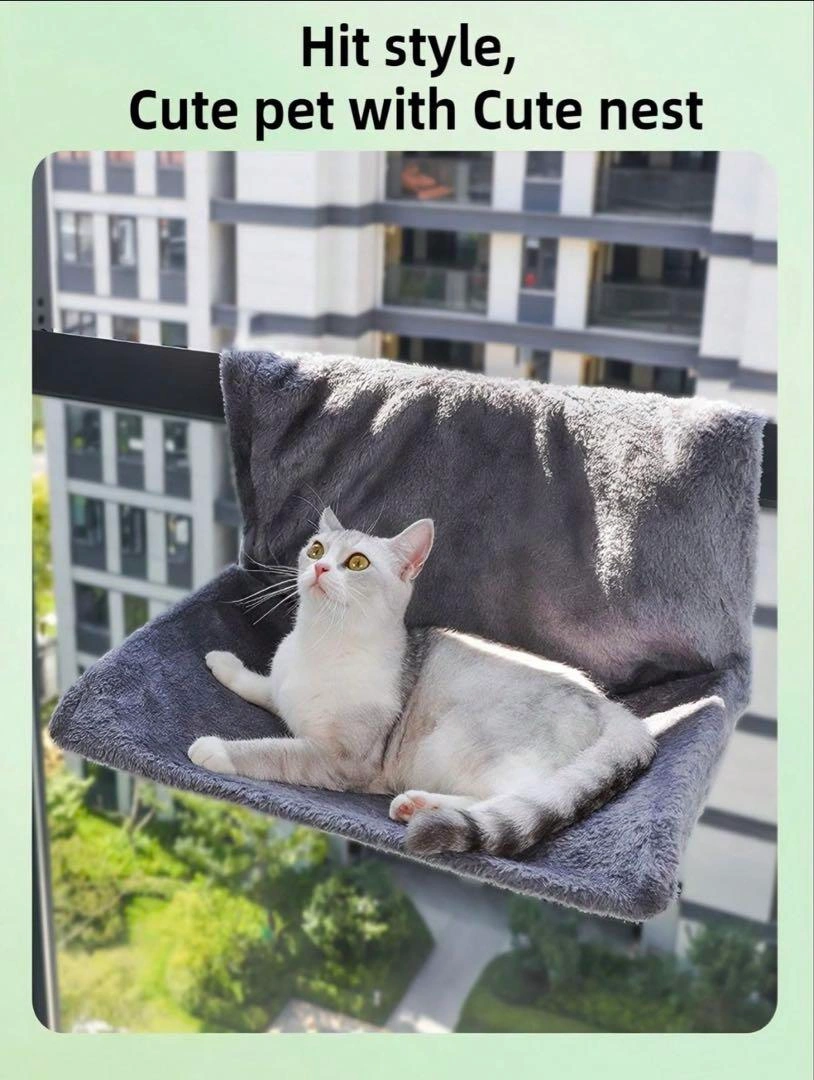ふわふわ 猫 ハンモック ねこの写真3枚目