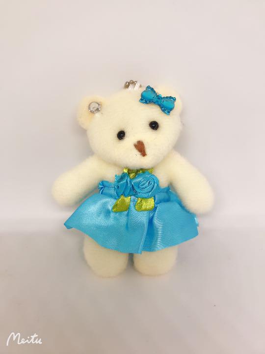 クマのぬいぐるみキーホルダー
