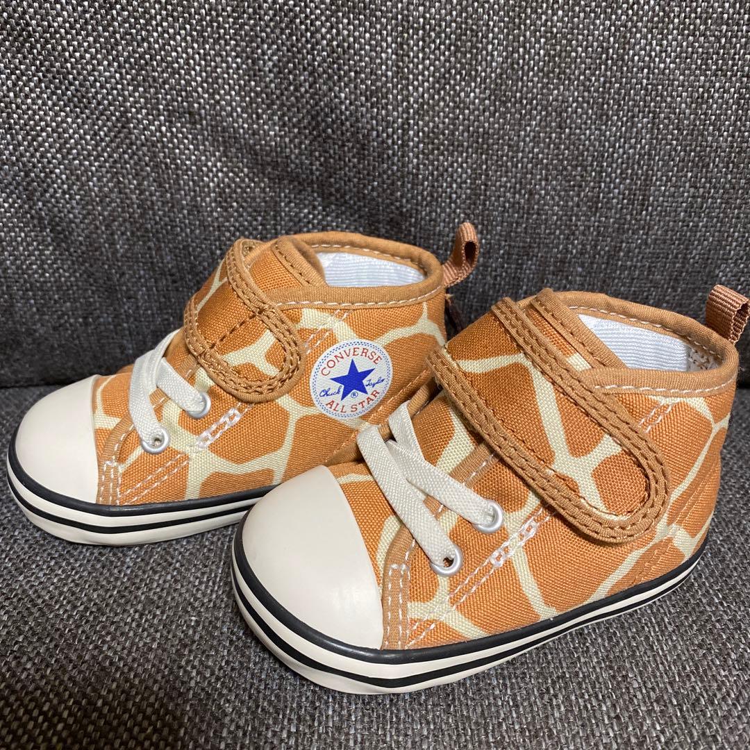新品 Baby all star きりん コンバース 12cm