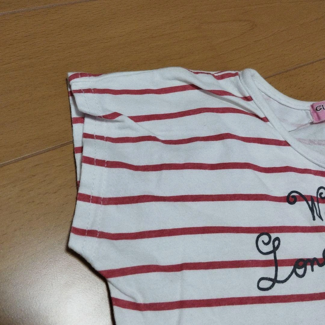 120cm 半袖 トップス Tシャツの写真3枚目