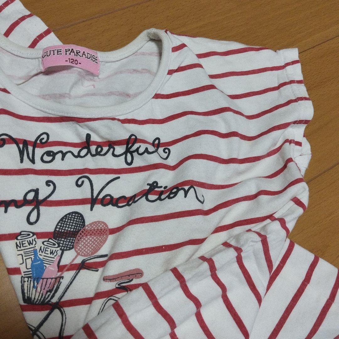 120cm　半袖　トップス　Tシャツの写真8枚目