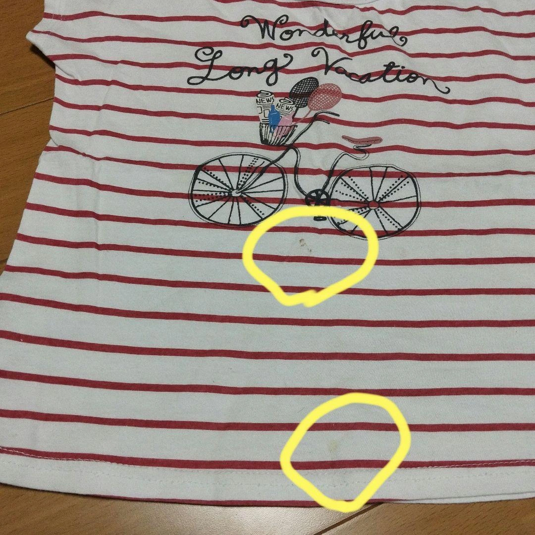 120cm 半袖 トップス Tシャツの写真9枚目