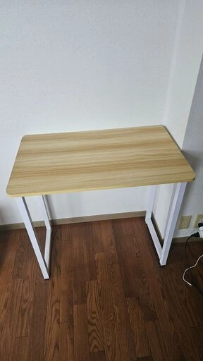 デスク パソコンデスク組立簡単シンプル ワークデスク 幅80cm