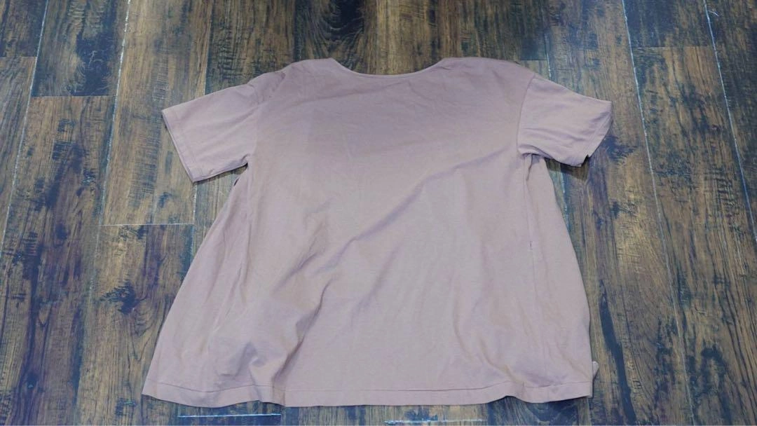 巻きTシャツBEAMSLIGHTSビームス新品タグ付ラップシャツ薄茶入院などにもの写真5枚目