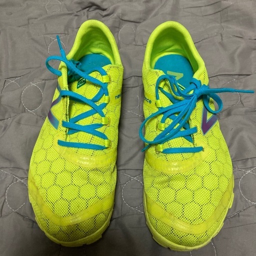 蛍光イエロー New Balance スパイクシューズ 27cm