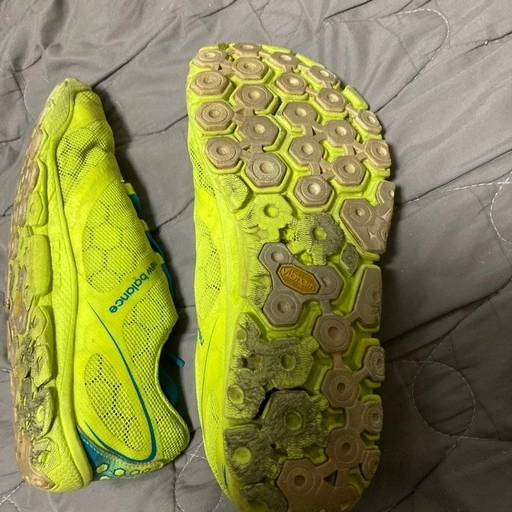 蛍光イエロー New Balance スパイクシューズ 27cmの写真5枚目