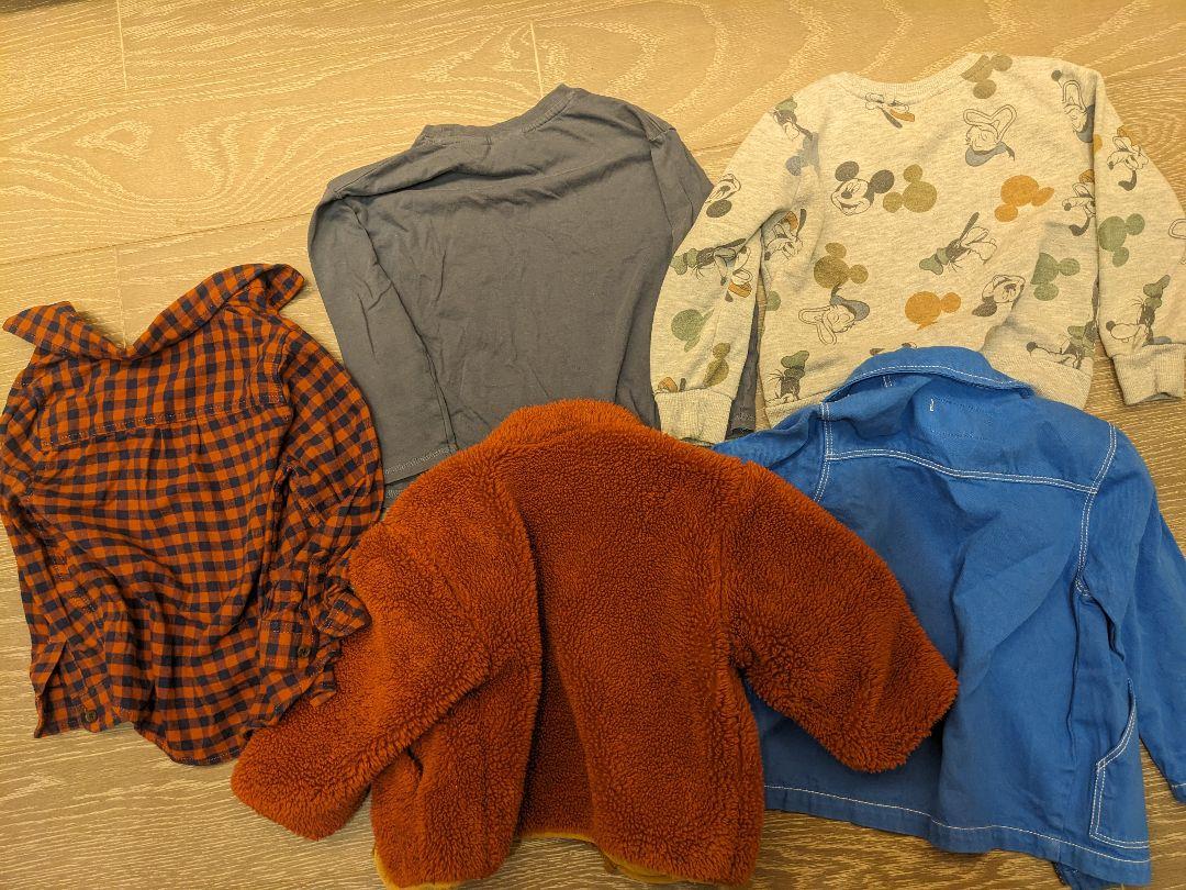 キッズジャケットセット 100cm~ ミッキー柄の写真2枚目