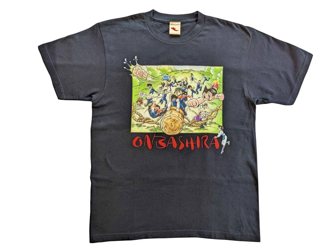 お値下げ 鉄腕アトムTシャツ 諏訪大社手塚治虫コラボ御柱記念