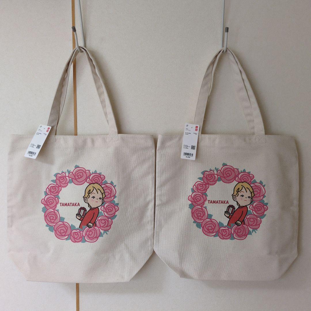 値下げ♥UNIQLO ローズちゃん トートバック タマタカ店 高島屋２点