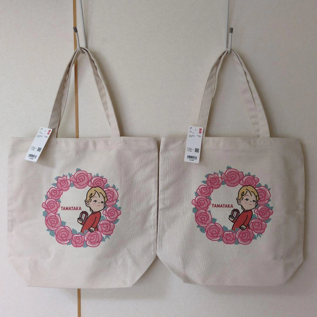 値下げ♥UNIQLO ローズちゃん トートバック タマタカ店 高島屋2点