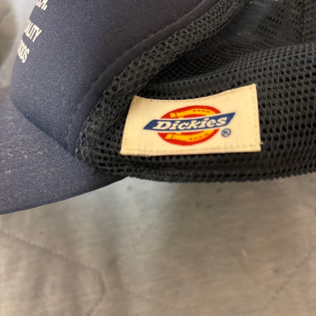 Dickies メッシュキャップ 紺色の写真3枚目