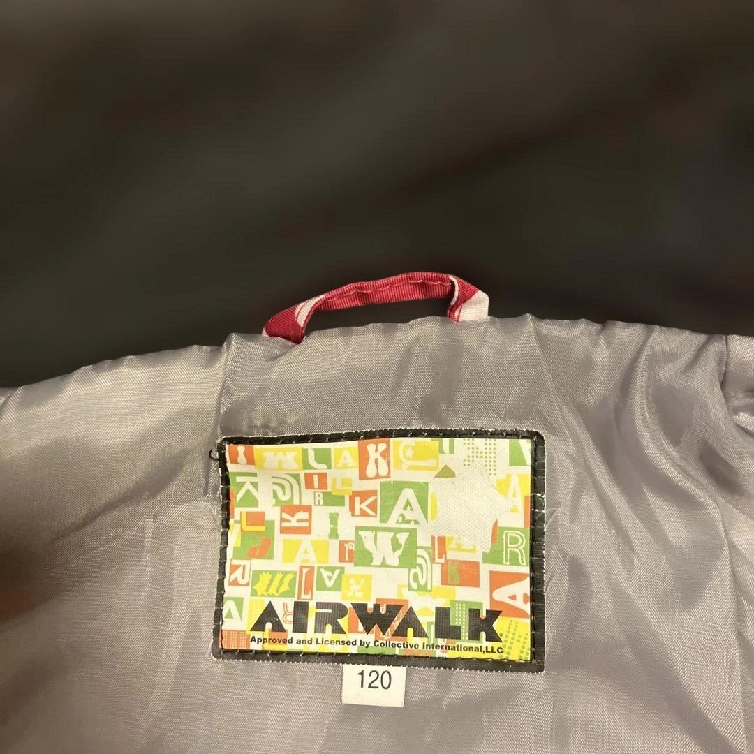 シーズン前特価!AIRWALK 子ども用スキーウェア 120cm ピンク 水玉の写真4枚目