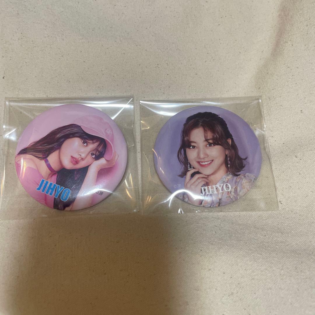 バラ売り可 TWICE ジヒョ 缶バッジ