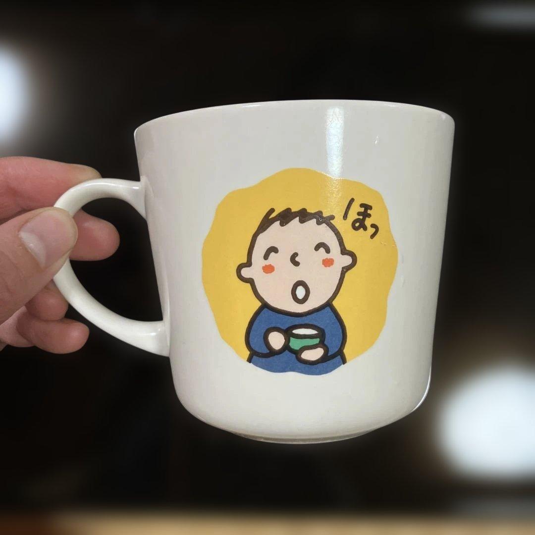 平成レトロ　サンリオ　【みんなのたあ坊】　マグカップ　陶器の写真2枚目
