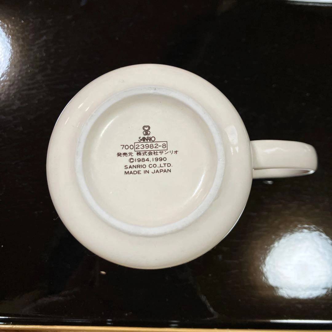 平成レトロ サンリオ 【みんなのたあ坊】 マグカップ 陶器の写真4枚目