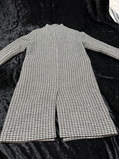 AZUL by moussy アズール チェスターコート S 千鳥柄 アウターの写真3枚目