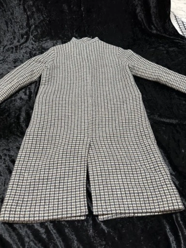 AZUL by moussy アズール チェスターコート S 千鳥柄 アウターの写真3枚目