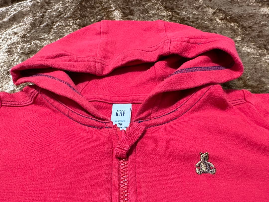 GAP キッズ ベビー パーカー 70cmの写真2枚目