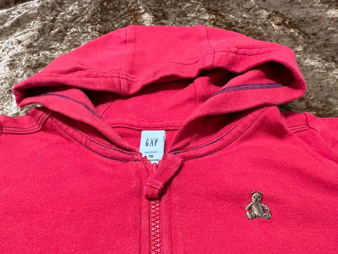 GAP キッズ ベビー パーカー 70cmの写真2枚目