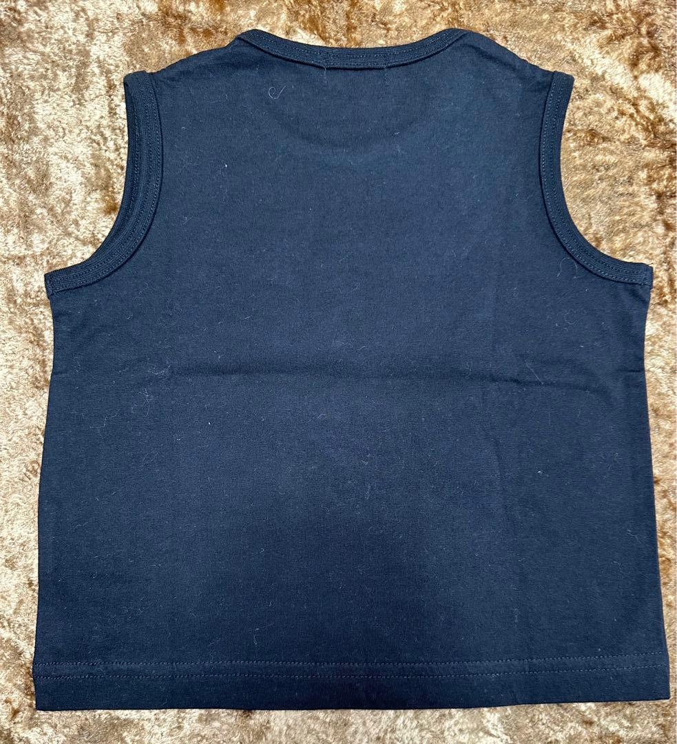 コムサ ノースリーブ シャツ 90cm 綿100% 新品の写真4枚目