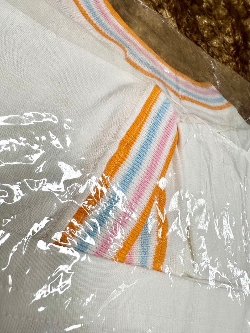 半袖Tシャツ 100cm 綿100% ホワイト 白 カラフルの写真5枚目