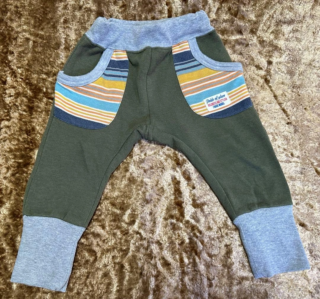 90cm ズボン パンツ ボトム スウェット 4着 まとめ売りの写真5枚目