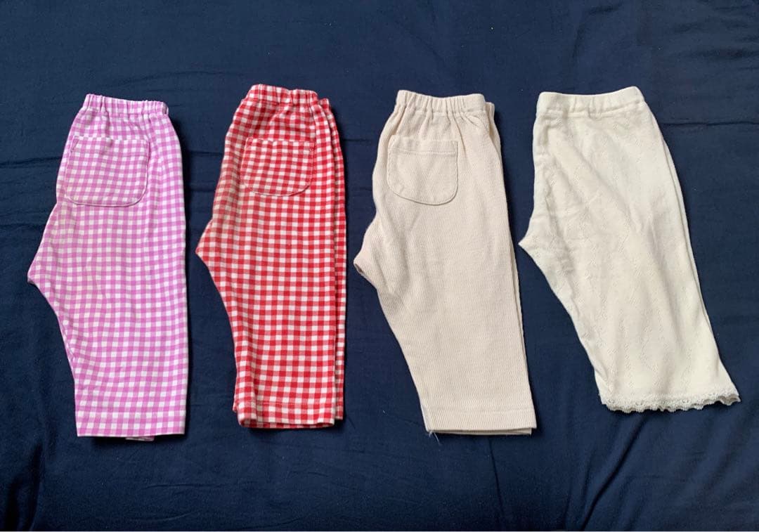 レギンス ズボン パンツ 4枚セット 80 90 100