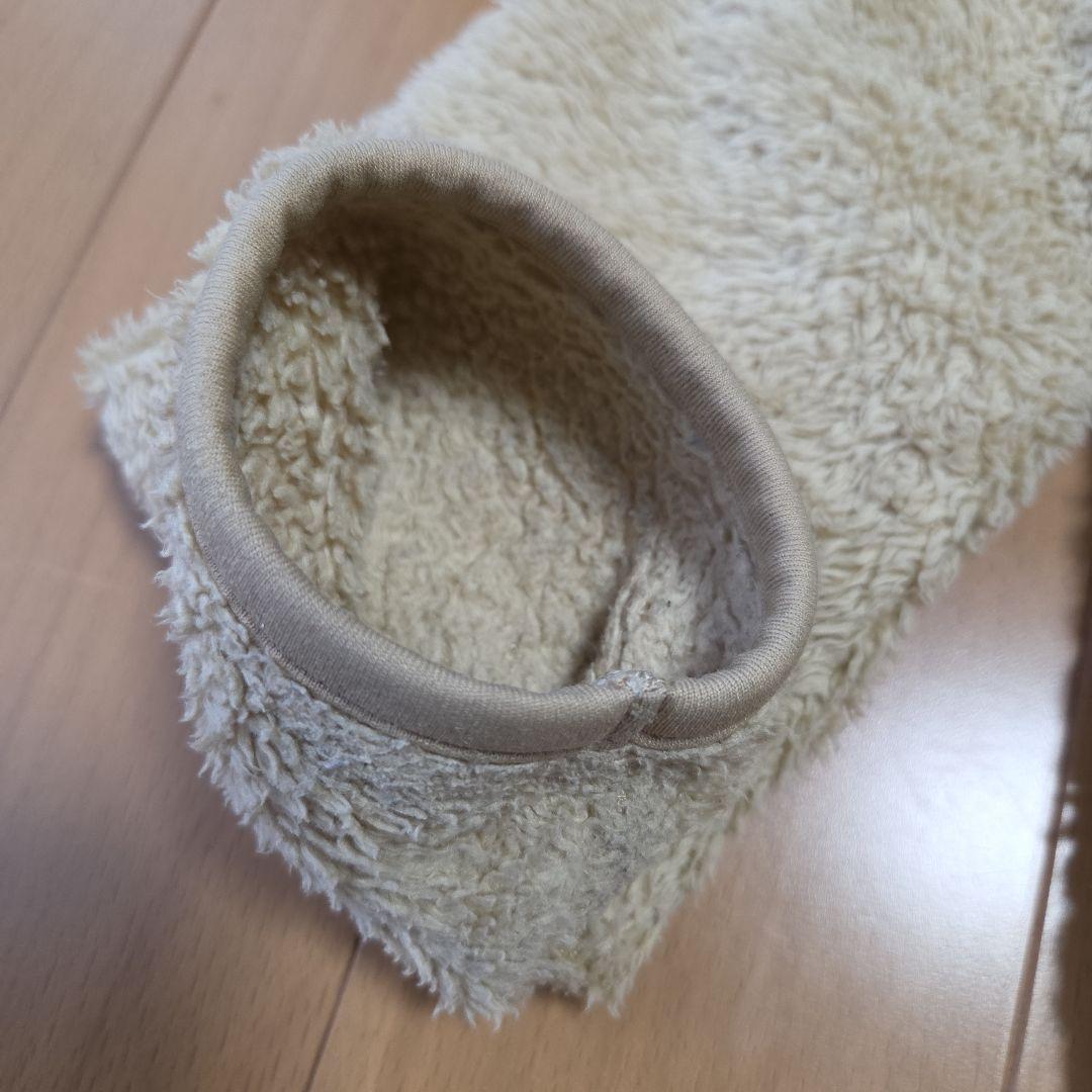 【UNIQLO】子供用ボアジャケット 140cm ベージュの写真9枚目