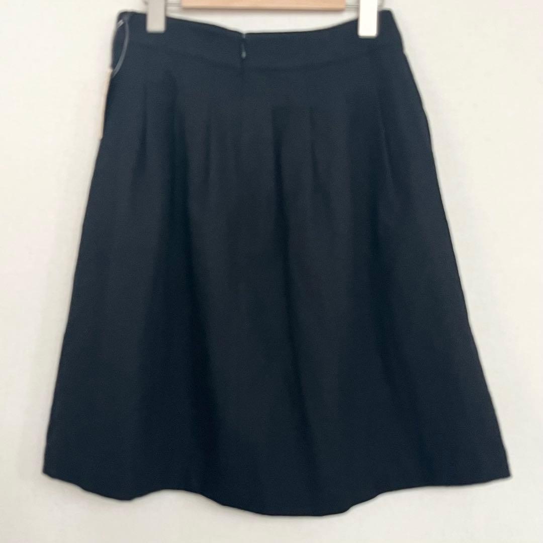 MUJI 無印良品 ウール混ツイルスカート W67 Mサイズの写真5枚目