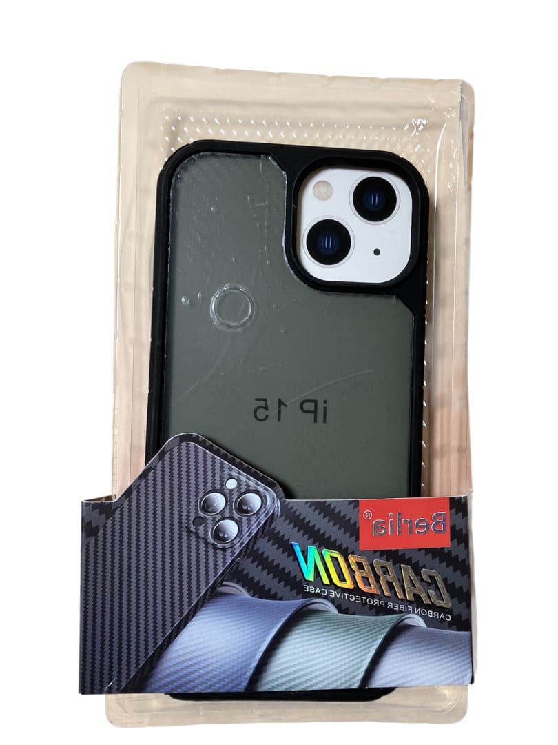 iPhone 15用透明TPUケースの写真3枚目