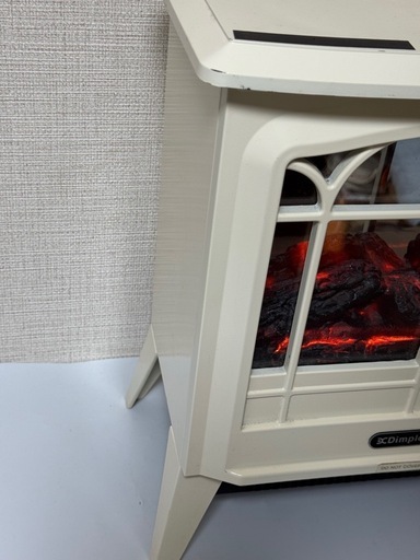 暖炉のある暮らしを気軽に楽しめる🌟 Dinky stove3～8畳 ホワイトの写真2枚目