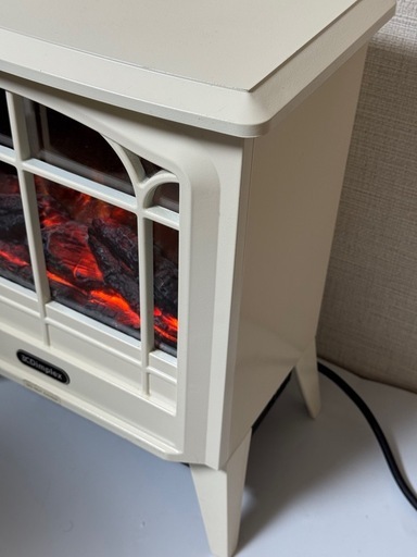 暖炉のある暮らしを気軽に楽しめる🌟 Dinky stove3～8畳 ホワイトの写真3枚目