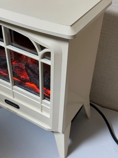 暖炉のある暮らしを気軽に楽しめる🌟 Dinky stove3~8畳 ホワイトの写真3枚目