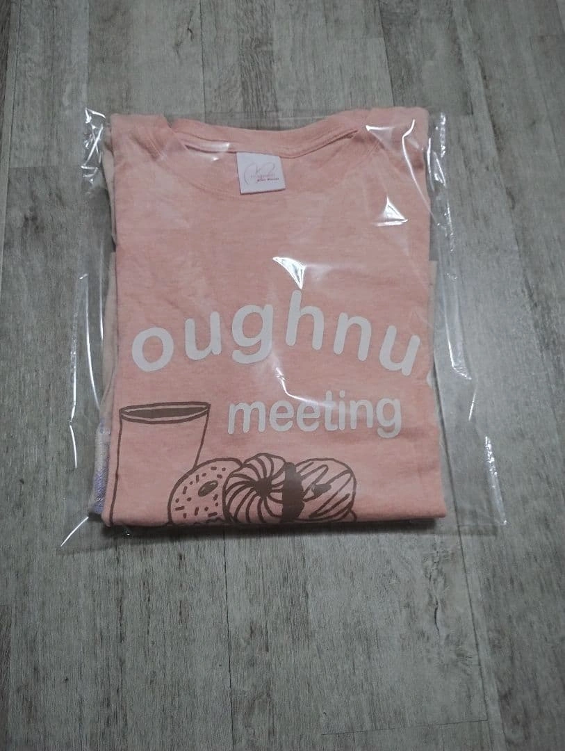 【2枚セット】Tシャツ 薄オレンジベージュ/サーモンオレンジ Mサイズの写真6枚目