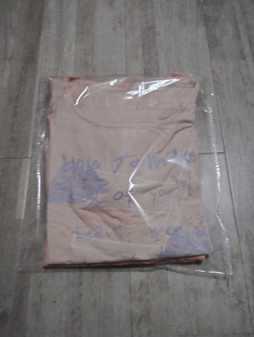 【2枚セット】Tシャツ 薄オレンジベージュ/サーモンオレンジ Mサイズの写真7枚目