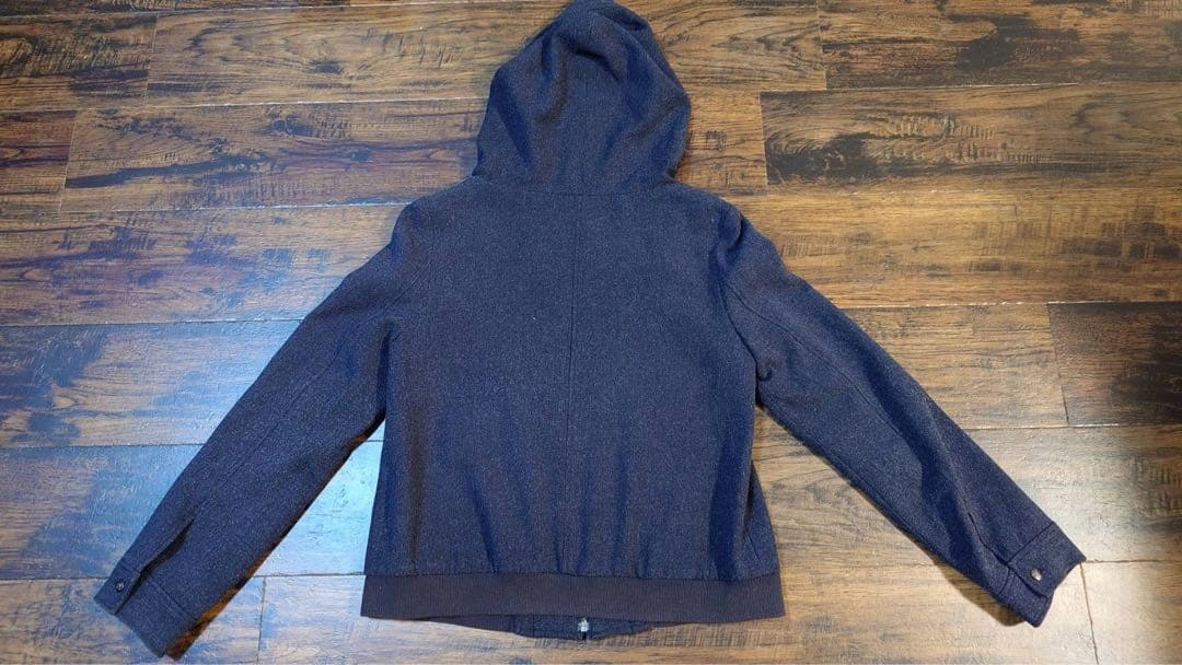ページボーイ ナポレオンジャケット ヨーロッパ制服風アウター グレー Mの写真4枚目