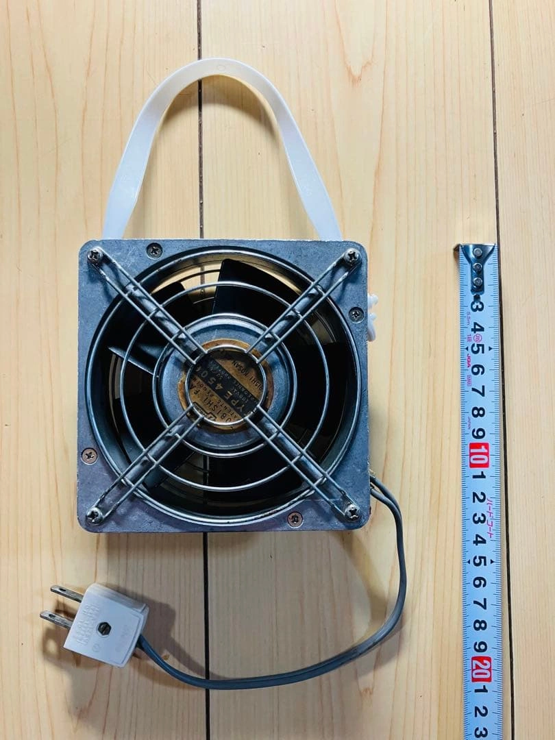 昭和レトロTOBISHI 動作確認済 冷却ファン 卓上扇風機120mmの写真2枚目