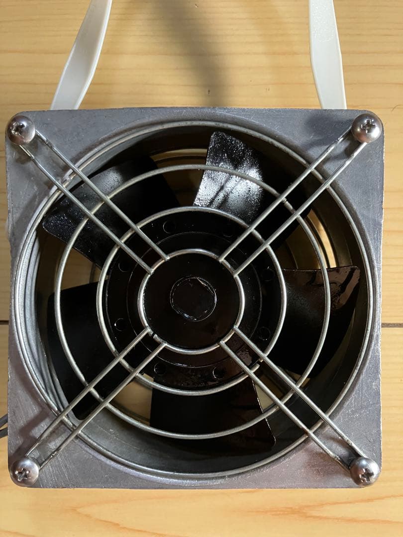 昭和レトロTOBISHI 動作確認済 冷却ファン 卓上扇風機120mmの写真3枚目