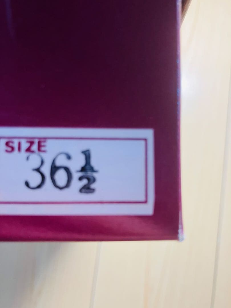 Élégance ボルドー レザーパンプス 23〜23.5cmの写真8枚目