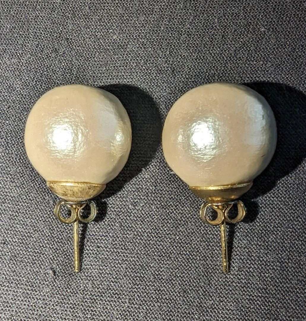 【美品】真珠風ピアス 箱無しの写真2枚目