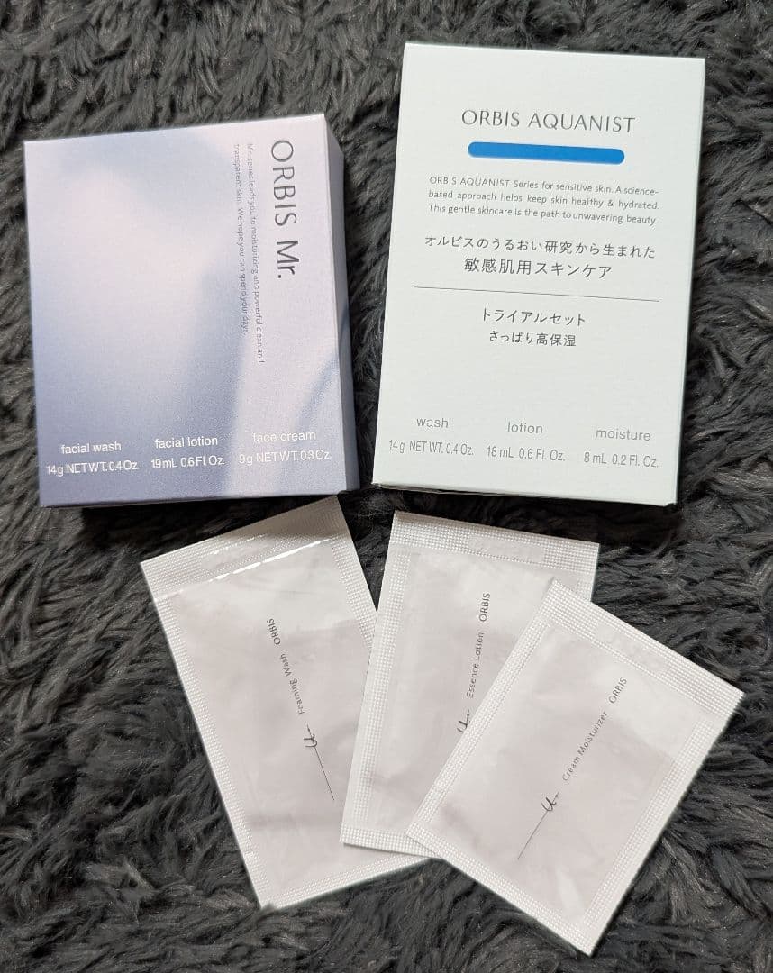 【新品】ORbisMr. アクアニストトライアルセット+おまけ付きの写真2枚目