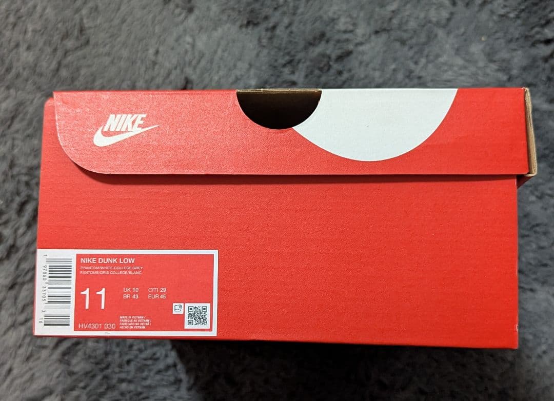 【新品未使用】大きいサイズ NIKE ナイキ ダンク LOW 29の写真8枚目
