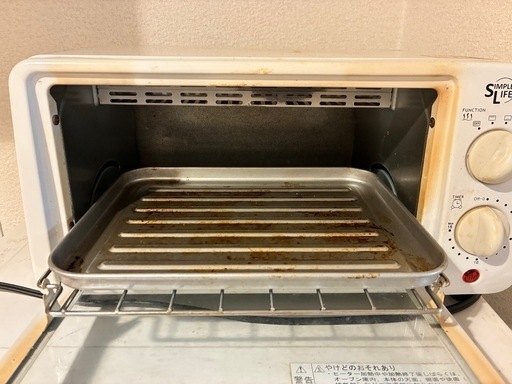 オーブントースター　ホワイトの写真2枚目