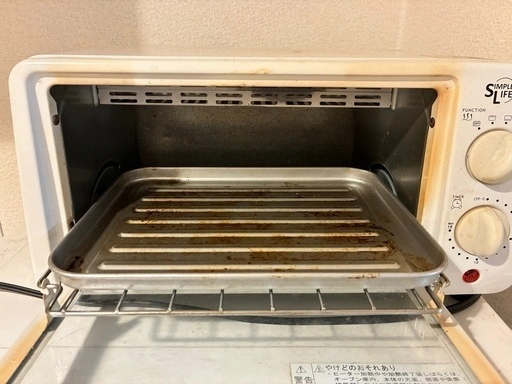オーブントースター ホワイトの写真2枚目