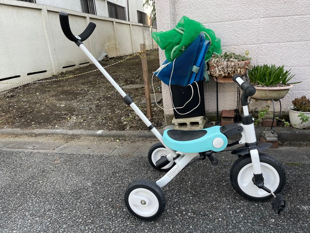 nadole 三輪車 水色 - キャロット（Karrot）