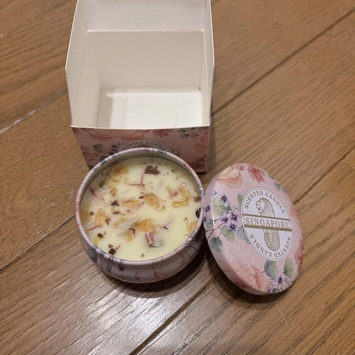 海外 アロマキャンドル シンガポールみやげ 新品