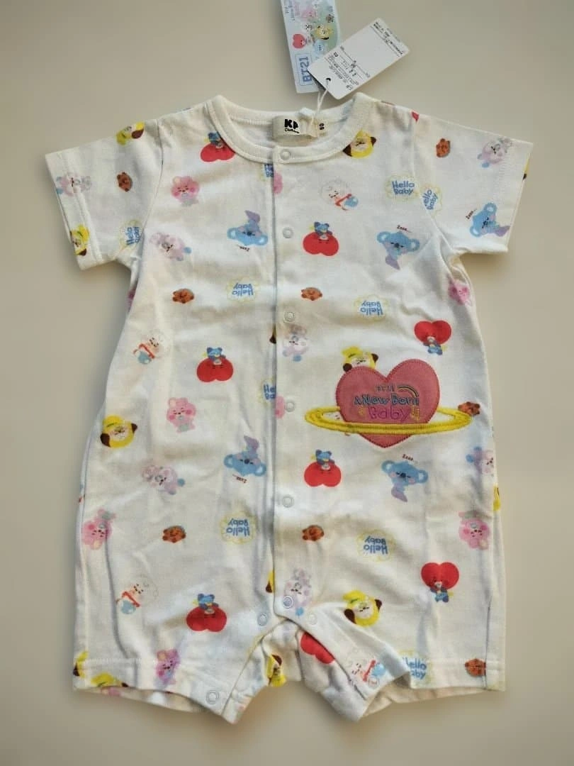 新品未使用タグ付き★BTSロンパース