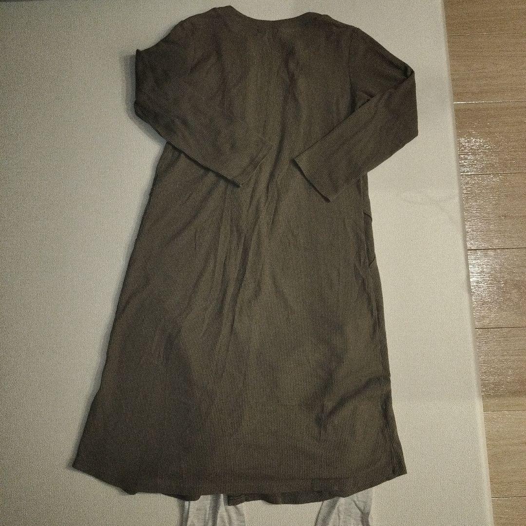 セット ワッフルワンピ×産前産後天竺レギンス2WAYパジャマの写真7枚目