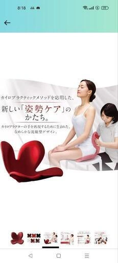 ブラウン Style MTG 骨盤サポートチェア